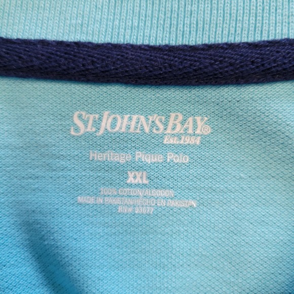 St. John's Bay Short Sleeve Polo - Picture 4 of 5